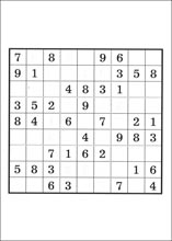 Sudoku à imprimer