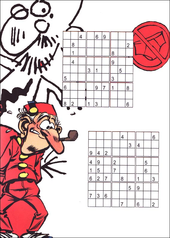 Jeux du sudoku  imprimer