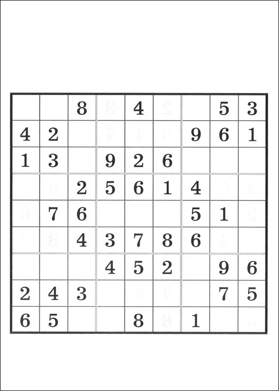 Jeux du sudoku  imprimer