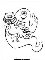 Coloriages d'halloween